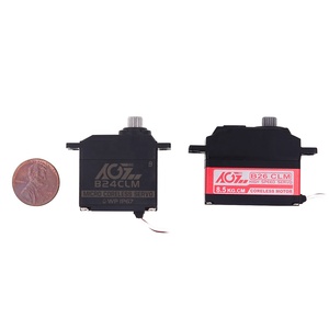AGFRC B24CLM 6.0KG 0.085Sec Coreless Motor Waterproof IP67 Mini RC <strong>Servo</strong> for <strong>1</strong>/<strong>16</strong> Car E-Revo Cars &amp; Planes Models