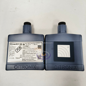 302-1032-001 <strong>Citronix</strong> 750ml MEK Plastic Plus Black <strong>Ink</strong> Original with RFID Tag for <strong>Citronix</strong> CIJ Inkjet Printer - Product Image 4