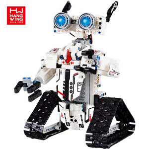 Multifunctional 467PCS DIY 2.4GHz Remote Control <strong>Building</strong> Blocks <strong>Robot</strong> with Mobile App Intelligence Educational Toy for Children - Product Image 1