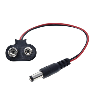 TZT 90 DC 9V spina di alimentazione a pulsante per Arduino Mega 2560 1280 UNO R3 132 9V fibbia della batteria - Product Image 3