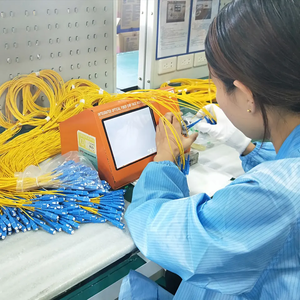 SC/FC/LC/ST/MTRJ/MU/DIN UPC APC konnektörü Singlemode/Multimode Simplex/dubleks fiber optik yama kablosu - Product Image 6