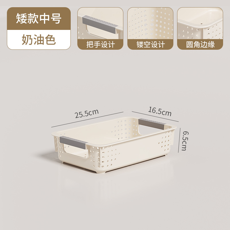 Cream-colored short medium size