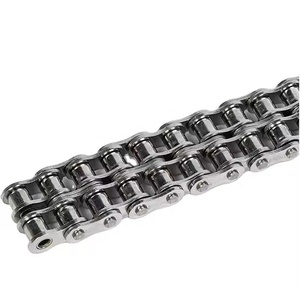 Good Performance <strong>16b</strong> Double Roller <strong>Chain</strong> Sustainable Stainless Steel with Heat Treatment Transmission Part for Transporter - Product Image 5