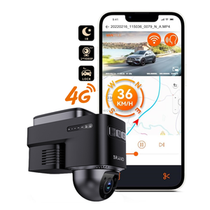 デュアルレンズダッシュカム4Gパーキングモニタリングカメラインテリアセンチネル盗難防止機能により、最大限のセキュリティインテリジェントアラートを実現 - Product Image 1