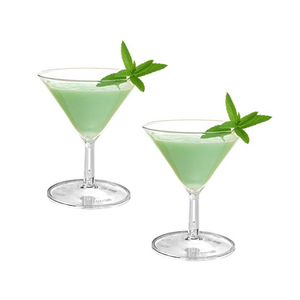 2023 yeni 5oz 150ML tek kullanımlık plastik şarap kadehi tatlılar dondurma fincan doğum günü partisi için 4oz kokteyl şampanya Coupe fincan - Product Image 6