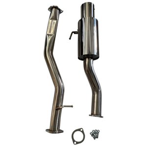 ชุดระบบท่อร่วมไอเสียสำหรับ Nissan,ข้อมูลจำเพาะแบบลอยหลังแมวเต็มชุด2003-2008 Nissan 350Z Infiniti G35 - Product Image 1