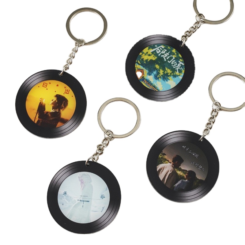 Porte-clés CD NFC - diamètre 5 cm