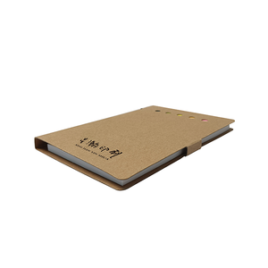 Personalized <strong>Memo</strong> Sticky Notes Flag Kraft Paper <strong>Notebook</strong> Mini Small <strong>Notebook</strong> Custom <strong>Notepads</strong> With Pen and Sticky Notes - Product Image 3