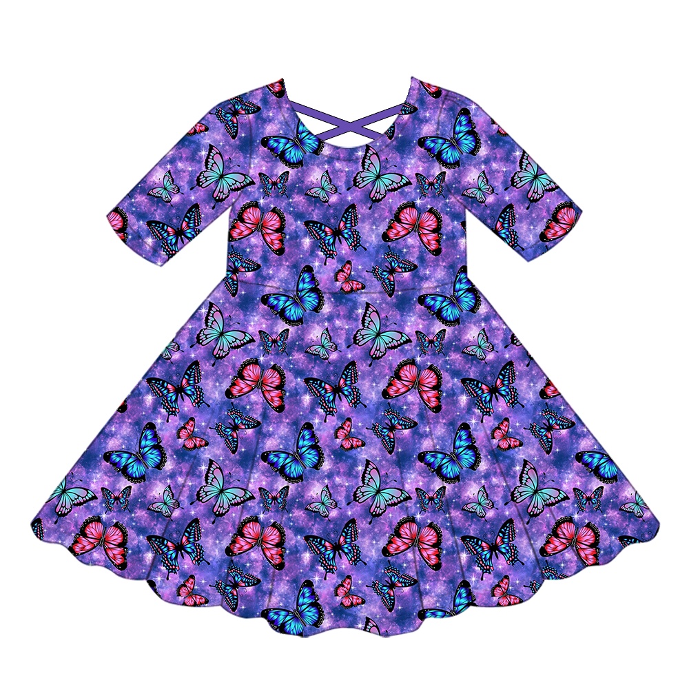 Papillon violet