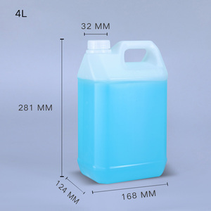 Tanica per tanica in plastica da 4 litri contenitori per galloni per fusti chimici in HDPE con coperchio a prova di manomissione - Product Image 3
