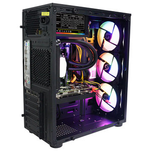 Nuevos juegos completos de PC para juegos personalizados con Micro ATX vidrio templado RGB Gaming Computer PC Case - Product Image 5