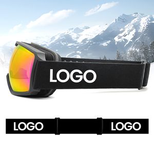 Двухслойные противотуманные лыжные очки, модные лыжные очки с индивидуальным логотипом, защищающие от песка, прозрачная защита для глаз для мужчин и женщин - Product Image 3