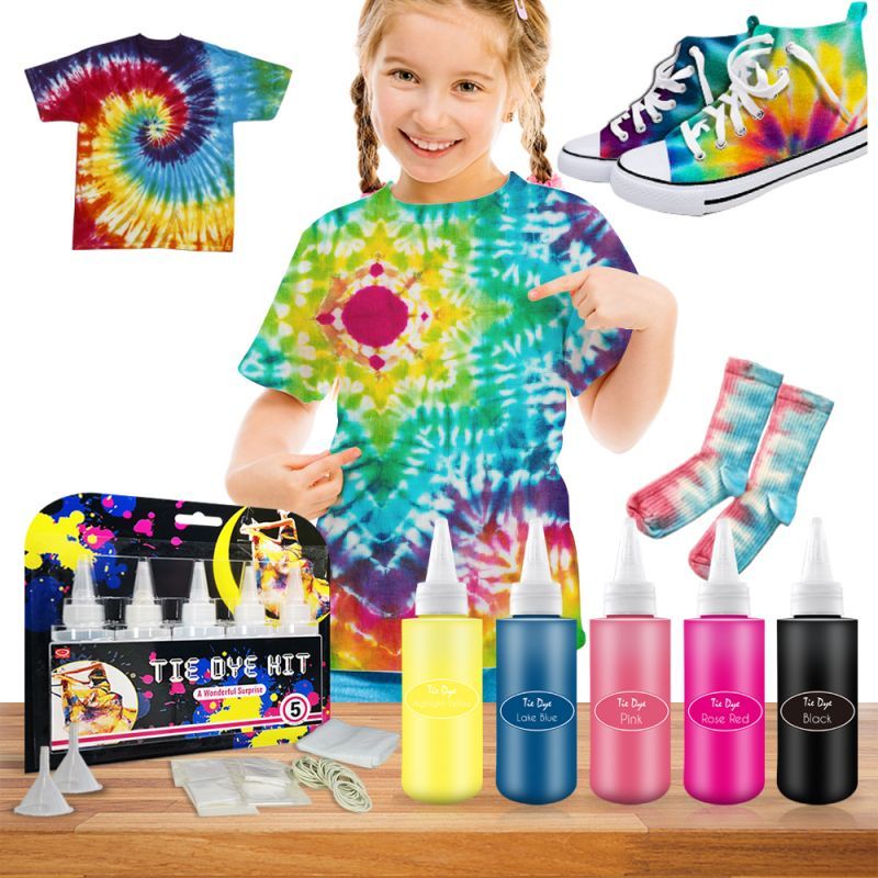 Kit de teinture par nouage 5 couleurs