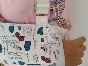 Cánh tay Sling trật khớp vai Sling cho cánh tay bị hỏng Immobilizer cổ tay khuỷu tay hỗ trợ - Product Image 5