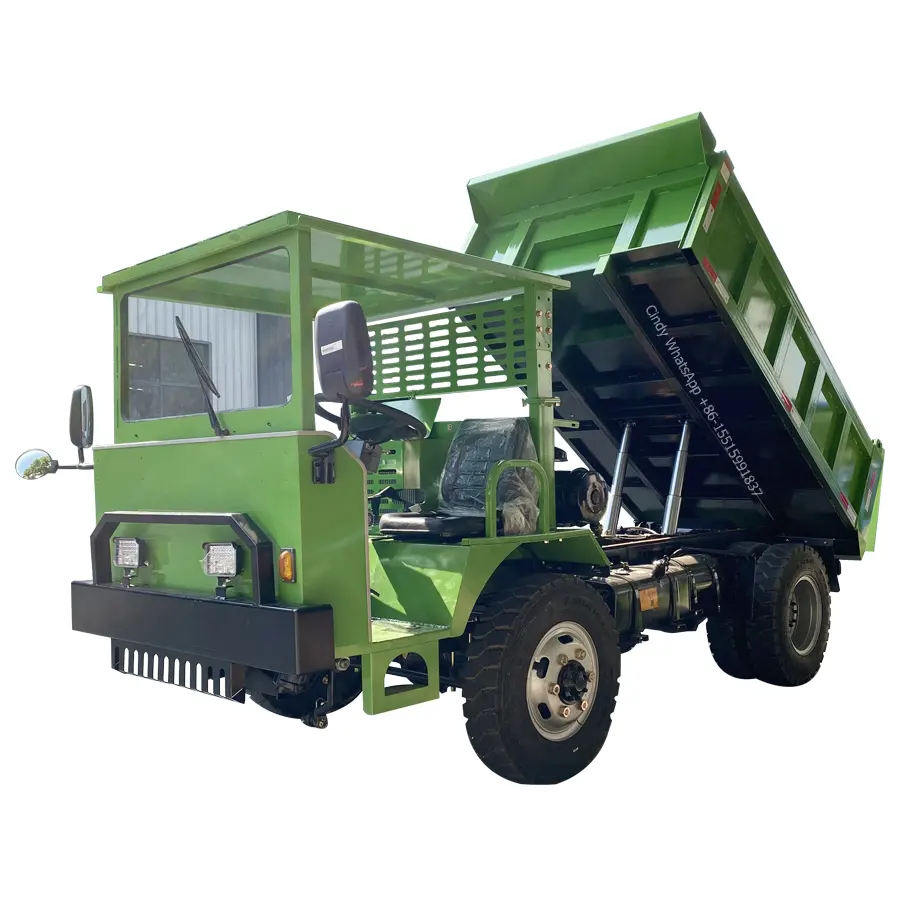 Ahorre costo de mano de obra 4wd diesel dumper 3t/diesel camión volquete 4x4/4wd diesel dumper