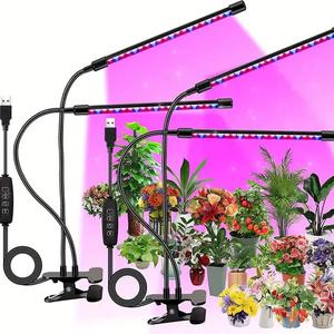 工場USB <span class=keywords><strong>LED</strong></span>グローライト全スペクトル10調光<span class=keywords><strong>LED</strong></span>プラントライトタイマー設定水耕栽培温室