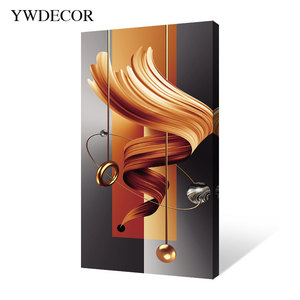 Patrón geométrico abstracto Lienzo Pintura decorativa Lienzo moderno Impresión Pintura - Product Image 4