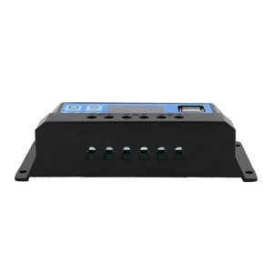 10A 20A 30A 40A 50A 60A 12V 24V Dual USB Controller del pannello solare PWM Controller del caricatore solare - Product Image 4