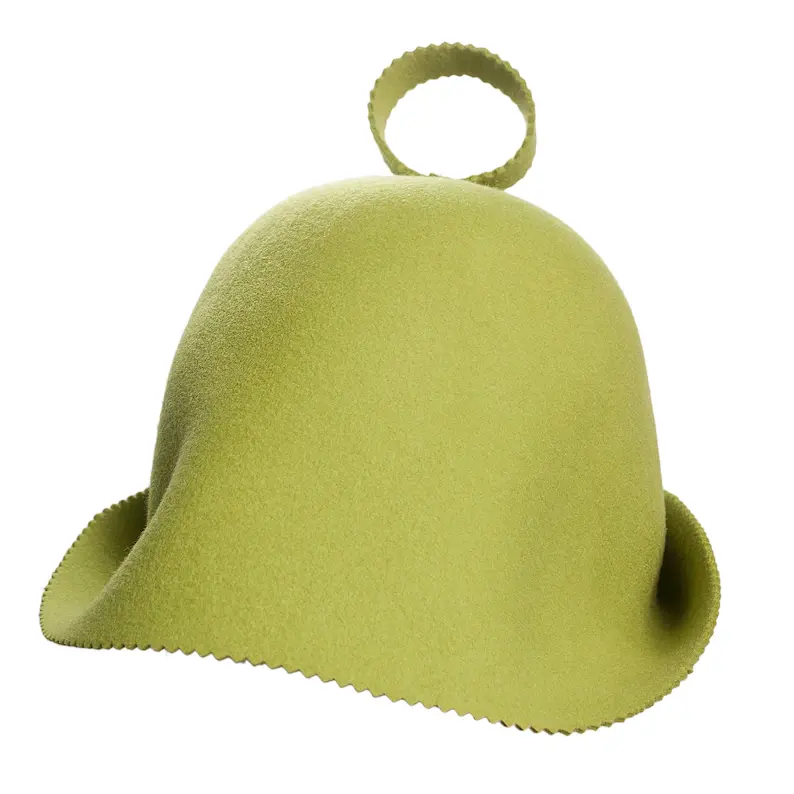 Sombrero de sauna de fieltro de lana popular ruso para hombres y mujeres color personalizado