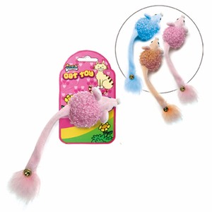 Ratón de juguete para gato, juguete para rascar hierba gatera - Product Image 4