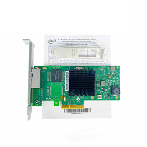 I350-T2V2 Controller Ethernet con doppie porte elettriche Gigabit per Intel PCIE X4 compatibile con slot Bus PCIE X8/X16