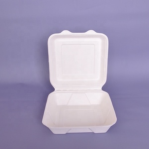 อุปกรณ์บนโต๊ะอาหารทำจากเยื่อชานอ้อยแบบย่อยสลายได้100% กล่องกระดาษ - Product Image 2