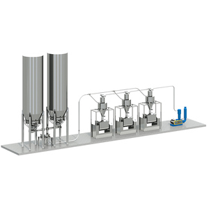 Camión a granel, descarga de polvo, transportador de vacío, alimentador, sistema de transferencia de alimentador al vacío - Product Image 3