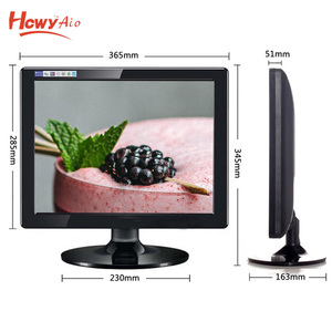 高质量15英寸4:3方形屏幕VGA DVI端口发光二极管电脑显示器 - Product Image 3
