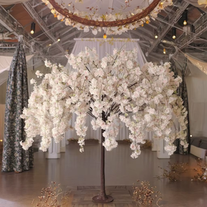 工場カスタム釣り人工シルクフラワー交換可能な枝ガラス強化木桜の木結婚式用 - Product Image 3