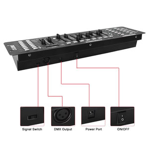 Controller di illuminazione Pixel da palcoscenico Mini Console di luce DMX 192 per apparecchiature a effetto luce da palcoscenico - Product Image 4