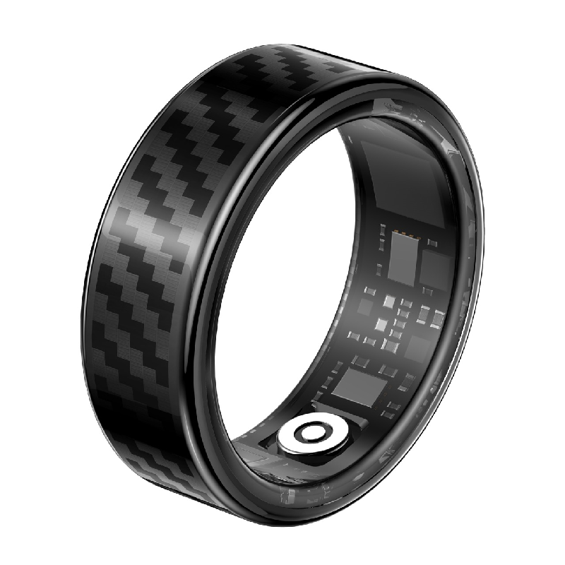 Fibre de carbone noir brillant