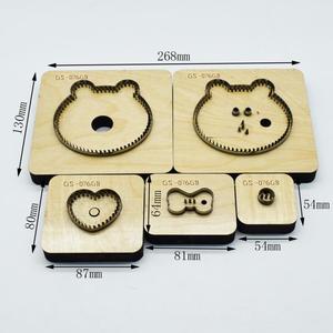 Da cắt chết tự làm mặt dây chuyền thủ công gỗ chết làm trang trí <span class=keywords><strong>accuquilt</strong></span> chết Phù hợp phổ biến die-máy cắt - Product Image 4