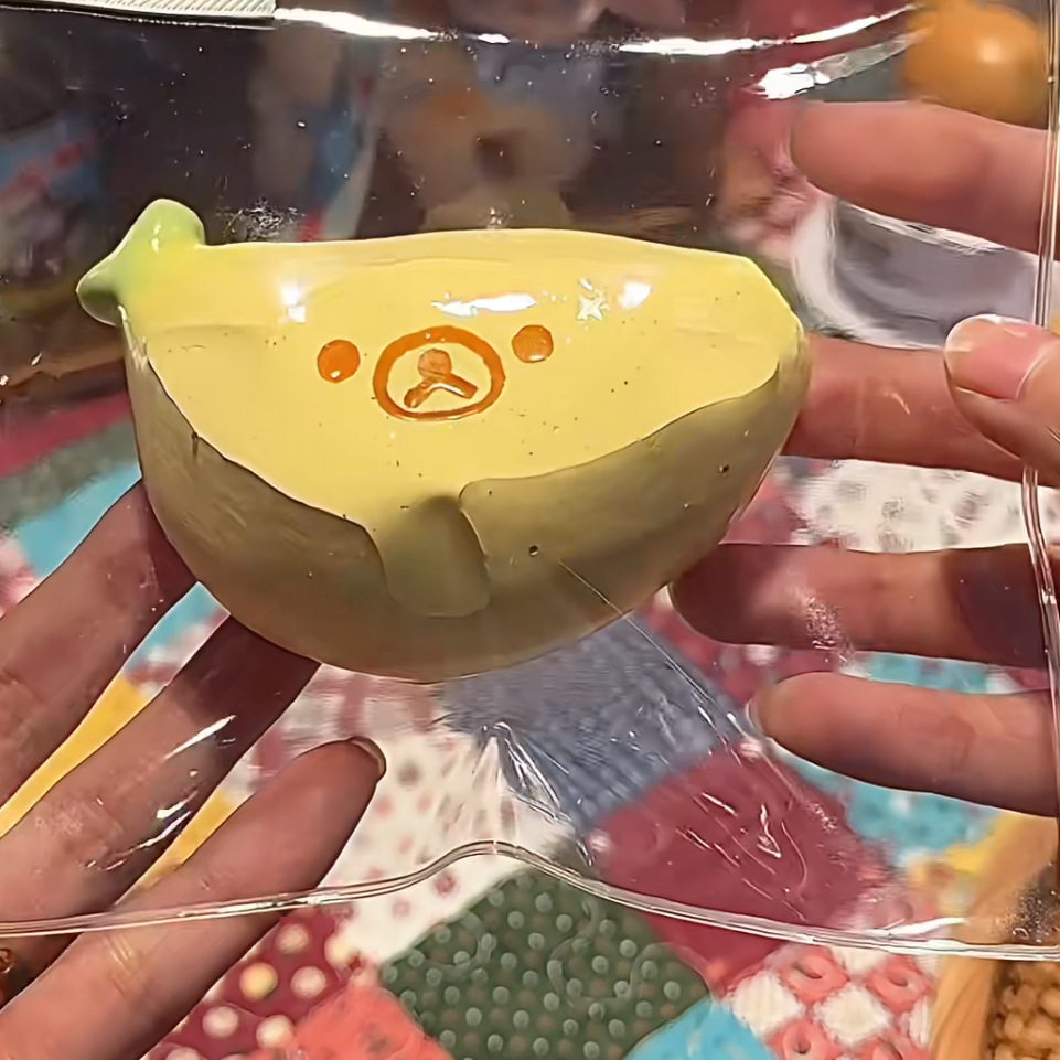 Rilakkuma una banana 100g-sacchetto autosigillante trasparente in pvc