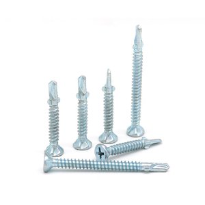 Csk kafa çelik düzeltme sınıf 3 Fasternes Ruspert Sst1000 kanatları Teks Fiber çimento kendinden delme vidalar - Product Image 5