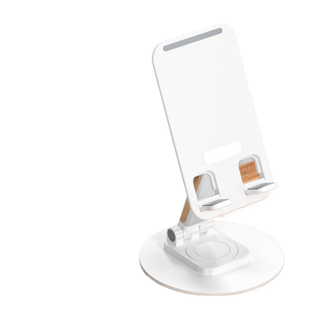 360 ° rotation - metal white