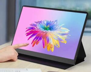 15.6 pollici Tablet Monitor portatile 3840*2160P <span class=keywords><strong>Display</strong></span> da viaggio <span class=keywords><strong>Display</strong></span> Gaming per Computer portatile Notebook Mini PC - Product Image 4