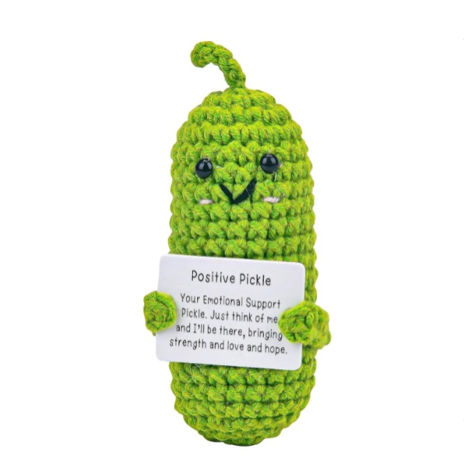 Pepino verde claro nueva tarjeta