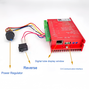 Controlador de Motor BLDC sin escobillas CC, controlador de velocidad de Control de señal Hall, caja de aluminio de 24-60V, Control de alto voltaje RS485 - Product Image 5