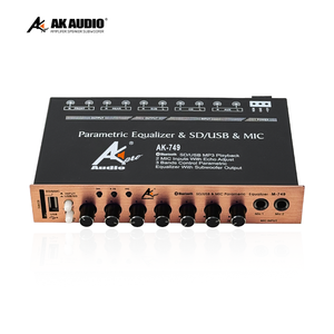Ecualizador paramétrico digital de coche AK -749 con control de 3 bandas-potenciador de graves y potenciador estéreo para sistemas de audio de coche - Product Image 5