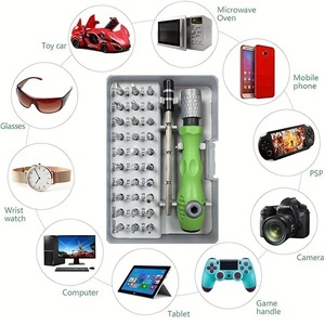 Nhà Máy Chuyên Nghiệp OEM Bán Buôn 32 1 Công Nghiệp DIY Chính Xác Thép Xử Lý <span class=keywords><strong>Mini</strong></span> Bit Từ Tính Đa Chức Năng Tuốc Nơ Vít Bộ - Product Image 6