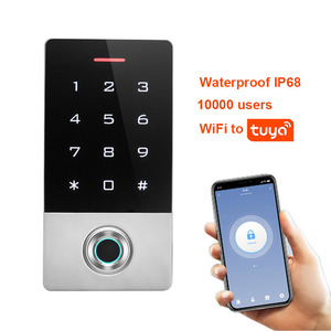 IP68 Wasserdichte WiFi Tuya App TF1 Metall Biometrischer Finger abdruck RFID-Karte <span class=keywords><strong>Standalone</strong></span>-Zugangs kontroll <span class=keywords><strong>system</strong></span> Zugangs kontrolle - Product Image 1