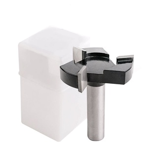 4ブレードTナイフ彫刻機カッターヘッド大径スロットカッター木工底部クリアリングフライスカッター - Product Image 5