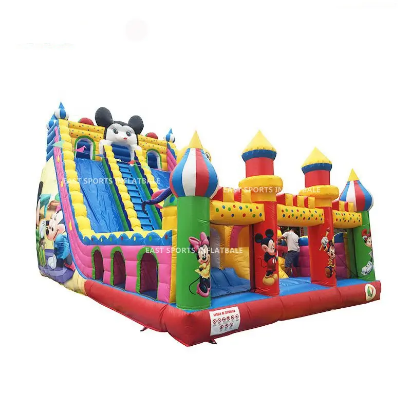 Playground toys commercial inflatable bouncer air jumping bouncing castles inflatable bouncy castle