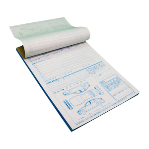 Impresión continua de ordenador, papel sin carbón en blanco, 240mm x 280mm, 61x86 Ncr, 3 capas