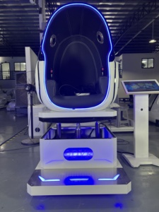 批发360度9D 2座VR蛋椅双人玩家虚拟现实游戏机