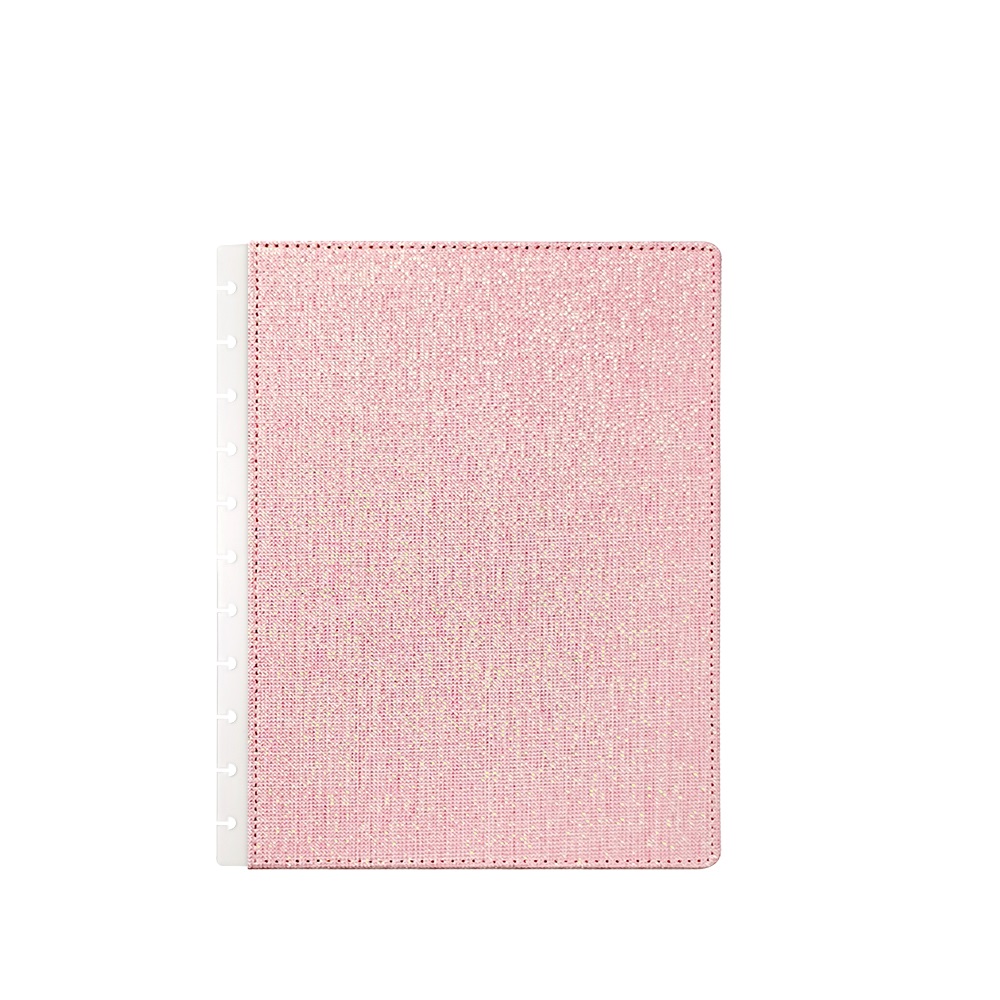 Fil d'or coton lin-rose