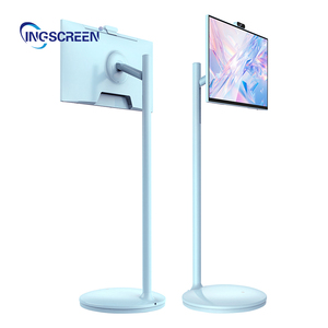 INGSCREEN 24 Inch <strong>Android</strong> 12 <strong>Lcd</strong> <strong>Display</strong> Floor <strong>Smart</strong> Screen <strong>LCD</strong> <strong>Smart</strong> <strong>Display</strong> Screen <strong>Digital</strong> Signage and <strong>Display</strong> <strong>Digital</strong> Stand - Product Image 1