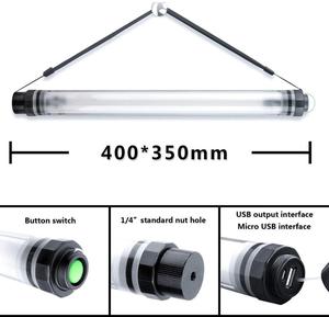 1000LUX 8W 3000K/<span class=keywords><strong>5700K</strong></span> Color Changing Portable Rechargeable Remote Control Waterproof RGBプロオーディオビデオ & 照明
