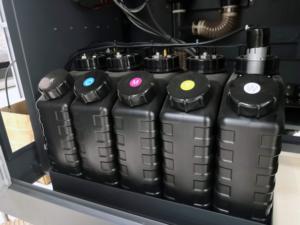 1.8米紫外混合打印机帆布袋瑜伽垫乳胶印刷紫外混合卷对卷平板吸1.8米紫外打印机