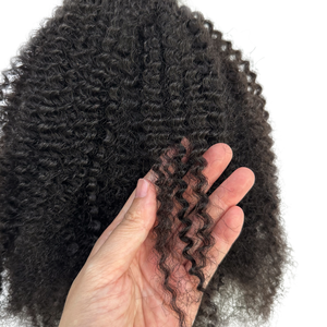 [HOHODREADS] Large <strong>Stock</strong> Cheveux Humains 4C Kinky Curly Texture Hair Bundle 100% Virgin <strong>Human</strong> Hair Bundle for Braiding - Product Image 4